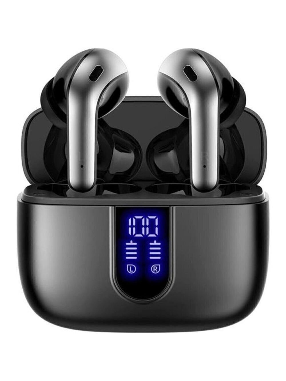 Bluetooth Headphone Wireless Earbud Airpods Pro 2 Charging Case Waterproof BLACK